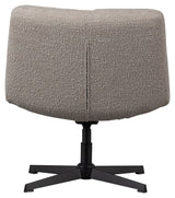 Woood Vinny Lounge Chair w. swivel foot - Sand colored