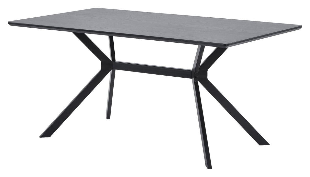 Woood Bruno Dining Table - Black, 200x90