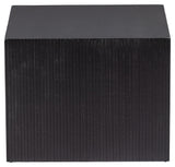 Woood Sanne Side Tables - Black MDF