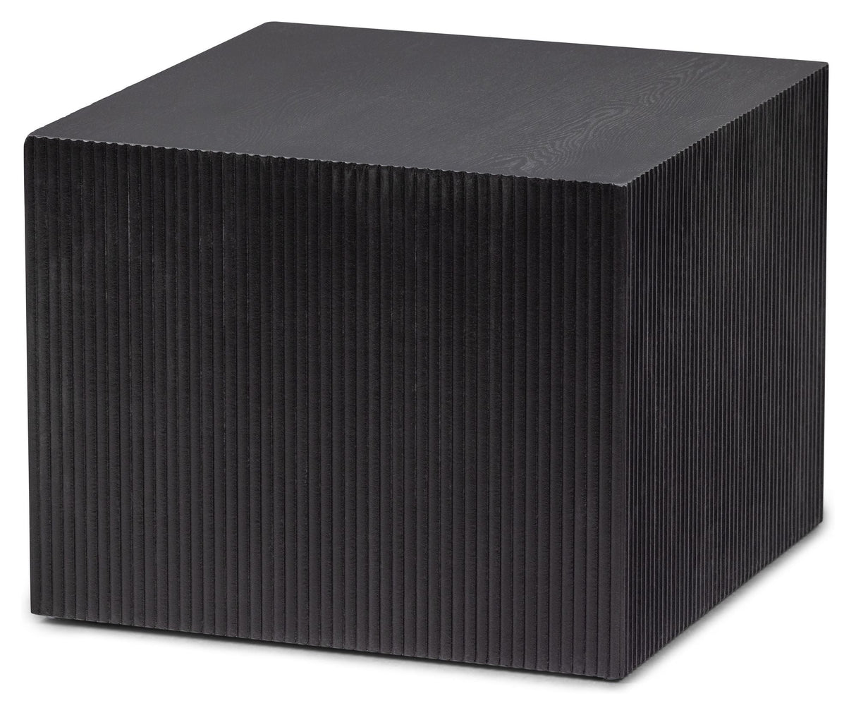 Woood Sanne Side Tables - Black MDF