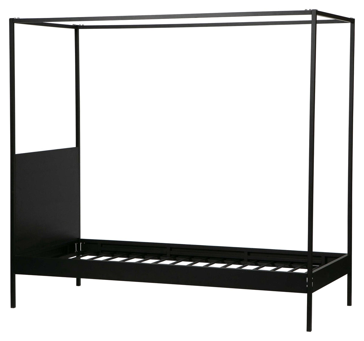 Woood Dani Bed frame - Black Metal, 200x90