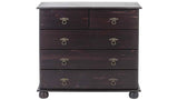 Farley Chest, Dark lacquered pine