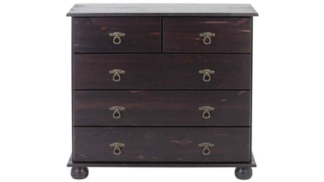 Farley Chest, Dark lacquered pine