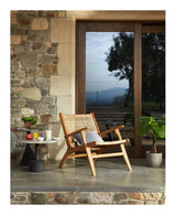 Grignoon Lounge Chair Acacia/Polyrattan