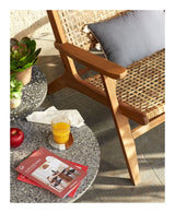 Grignoon Lounge Chair Acacia/Polyrattan