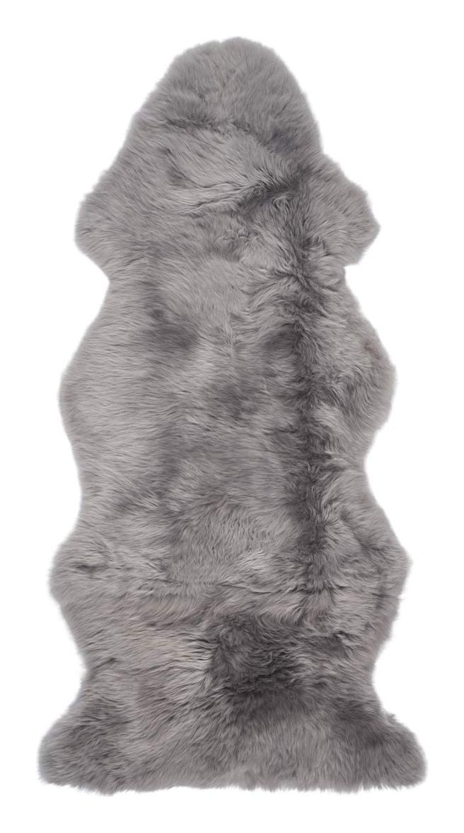 Premium long-haired Lambskin from NZ 135 - Light Gray