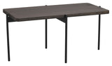 Shelton Coffee table, Dark brown ash, L95