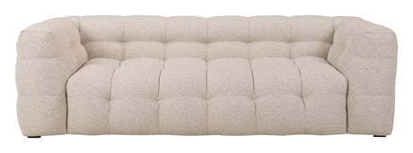 Hudson 3-seater Sofa, Beige bouclé