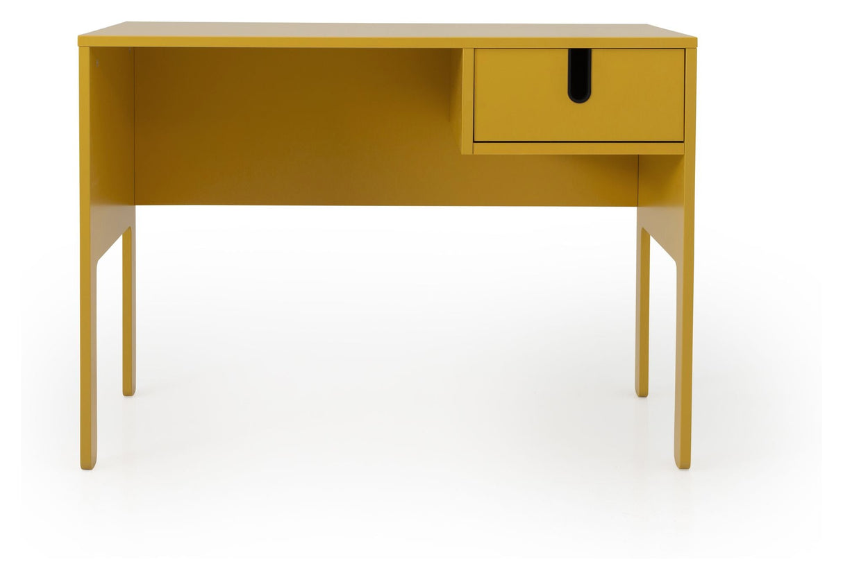 TENZO - Uno Desk with drawer, MUSTARD