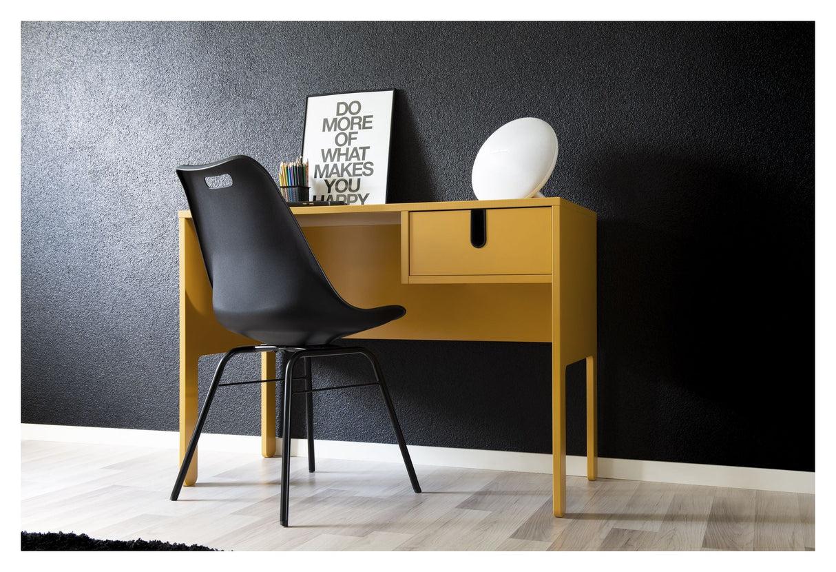 TENZO - Uno Desk with drawer, MUSTARD