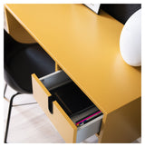 TENZO - Uno Desk with drawer, MUSTARD