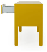 TENZO - Uno Desk with drawer, MUSTARD