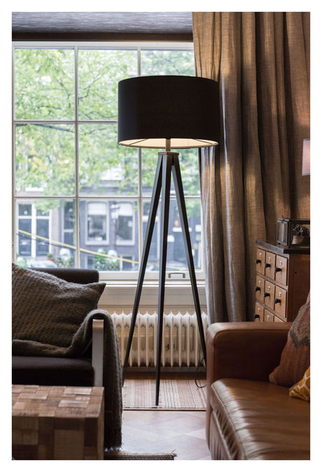 Zuiver Tripod Floor Lamp - Black