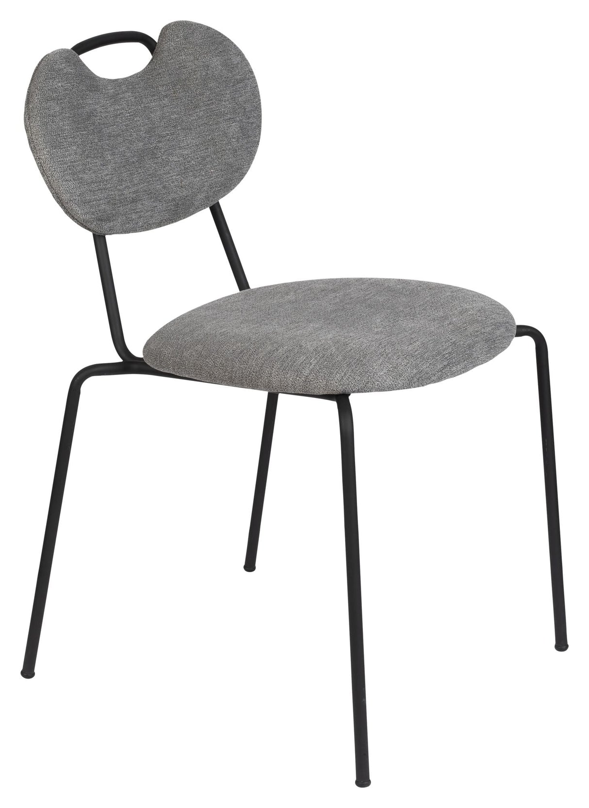 homii Aspen Dining Chair, Gray