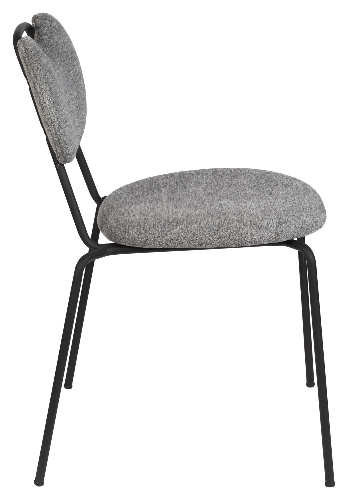 homii Aspen Dining Chair, Gray