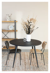 homii Aspen Dining Chair - Black