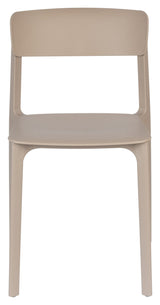 homii Clive Dining Chair, Light Brown