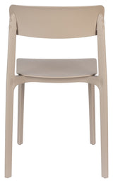 homii Clive Dining Chair, Light Brown