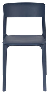 homii Clive Dining Chair, Dark Blue