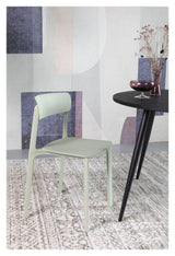 homii Clive Dining Chair, Light Green