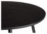 homii Mo Dining Table, Black, Ø110