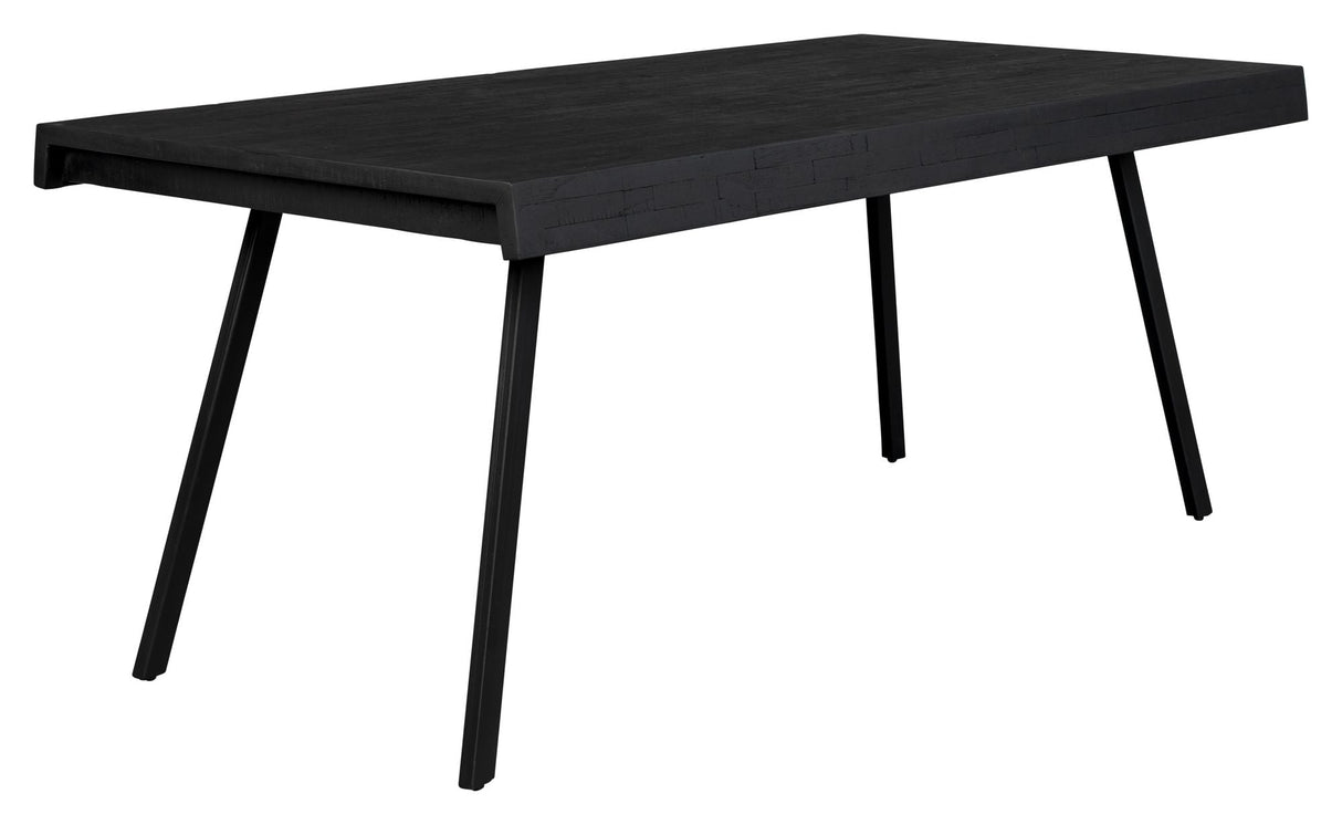 homii Suri Dining Table Black, 160x78