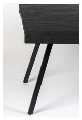 homii Suri Dining Table Black, 160x78