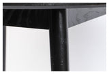 homii Fabio Dining Table Black, Ø100