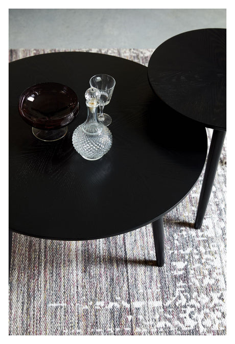 homii Fabio Side Table, Black