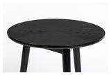 homii Fabio Side Table, Black