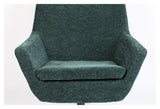 homii Bruno Lounge Chair, Green