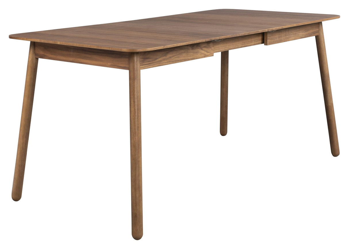 Zuiver Glimps Dining Table - Walnut, 120/162X80