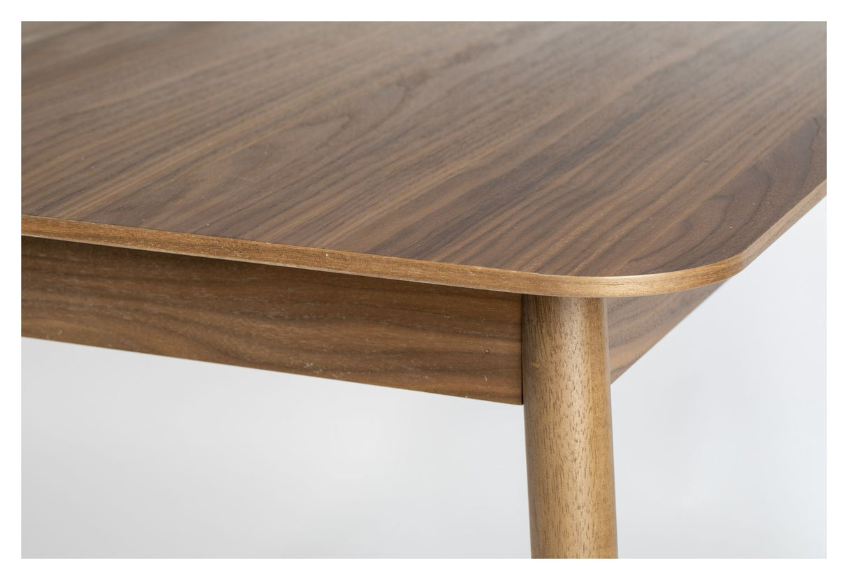 Zuiver Glimps Dining Table - Walnut, 180/240X90