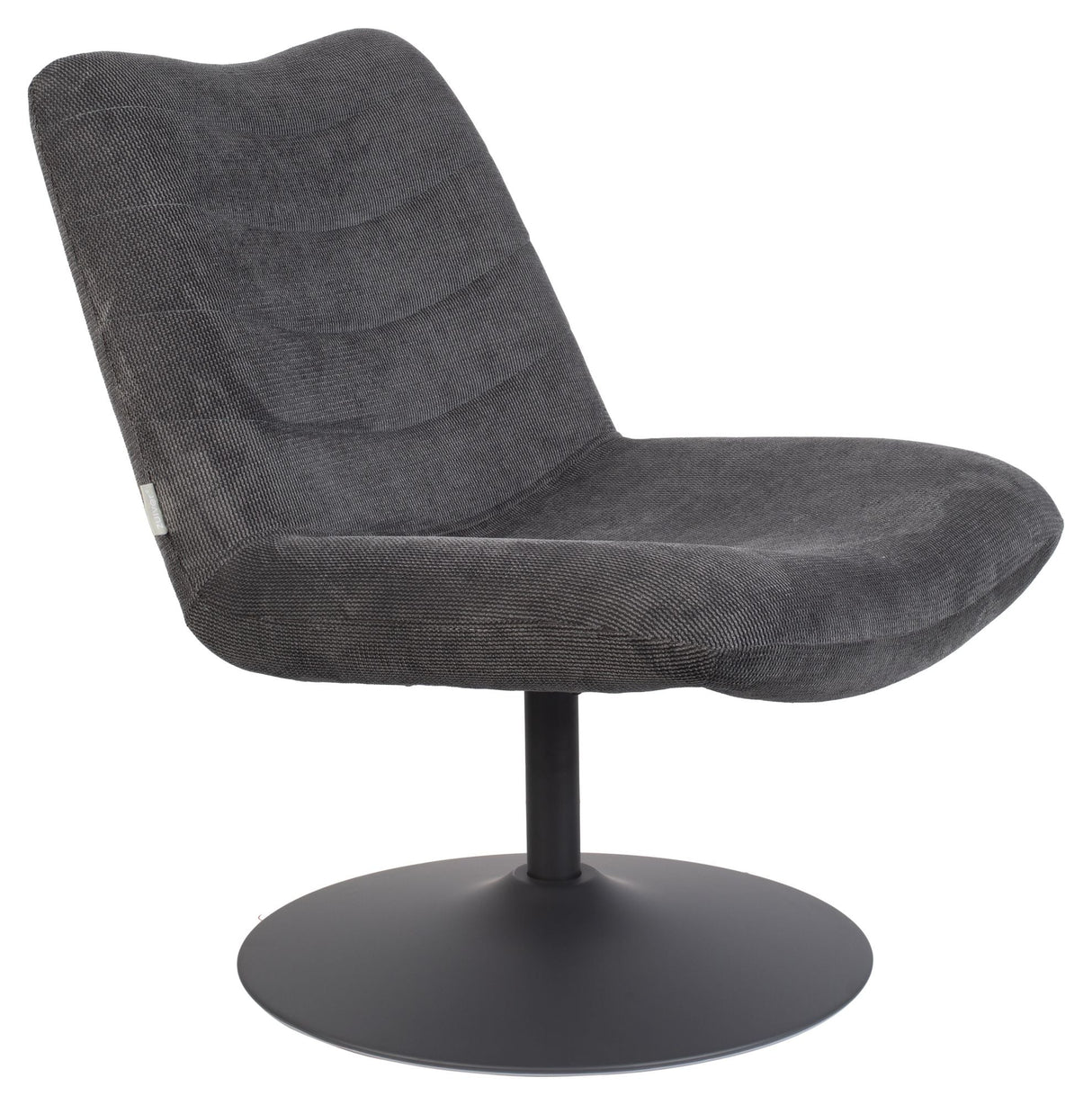 Zuiver Bubba Lounge Chair - Dark Gray