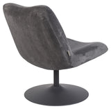 Zuiver Bubba Lounge Chair - Dark Gray