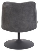 Zuiver Bubba Lounge Chair - Dark Gray