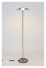 Zuiver Float Floor Lamp - Smoke Glass