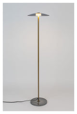 Zuiver Float Floor Lamp - Smoke Glass