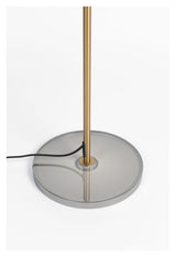 Zuiver Float Floor Lamp - Smoke Glass