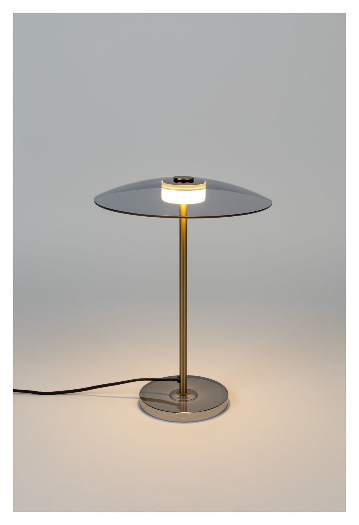 Zuiver Float Table Lamp - Smoke Glass