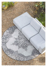 Coventry Outdoor carpet - Black, Ø200