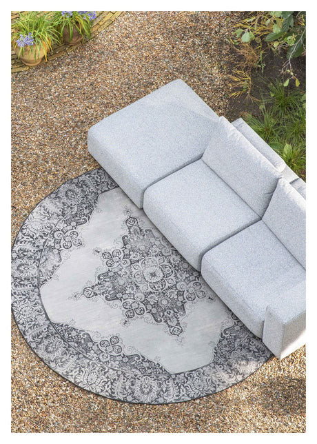 Coventry Outdoor carpet - Black, Ø280