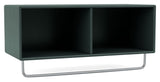 COAT shelf w. clothes rail, 163-BlackJade