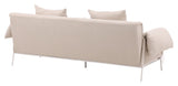 Öckerö 3-seater sofa - White/beige linen