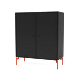 COVER Cabinet w. rosehip legs, Black