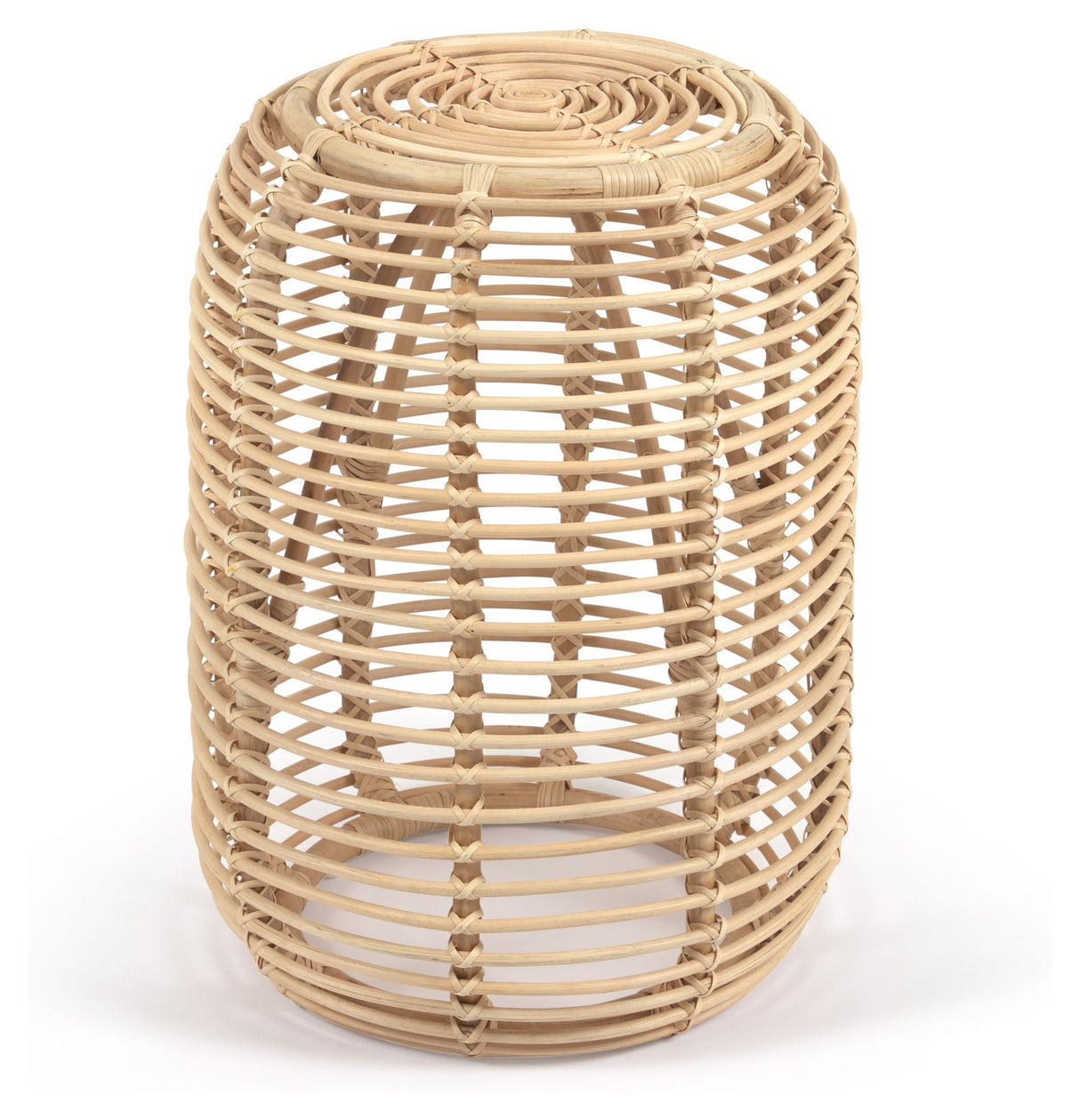 Kohana Side Table, Ø46, Rattan