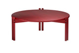 Coffee table low, red