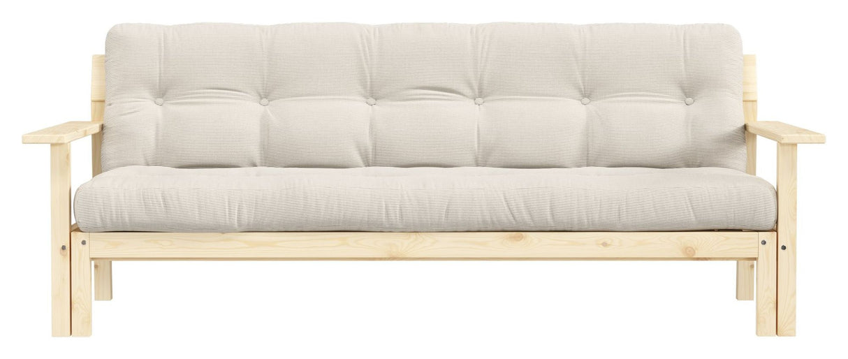 Unwind Sofa bed 190x100, Off white Velvet