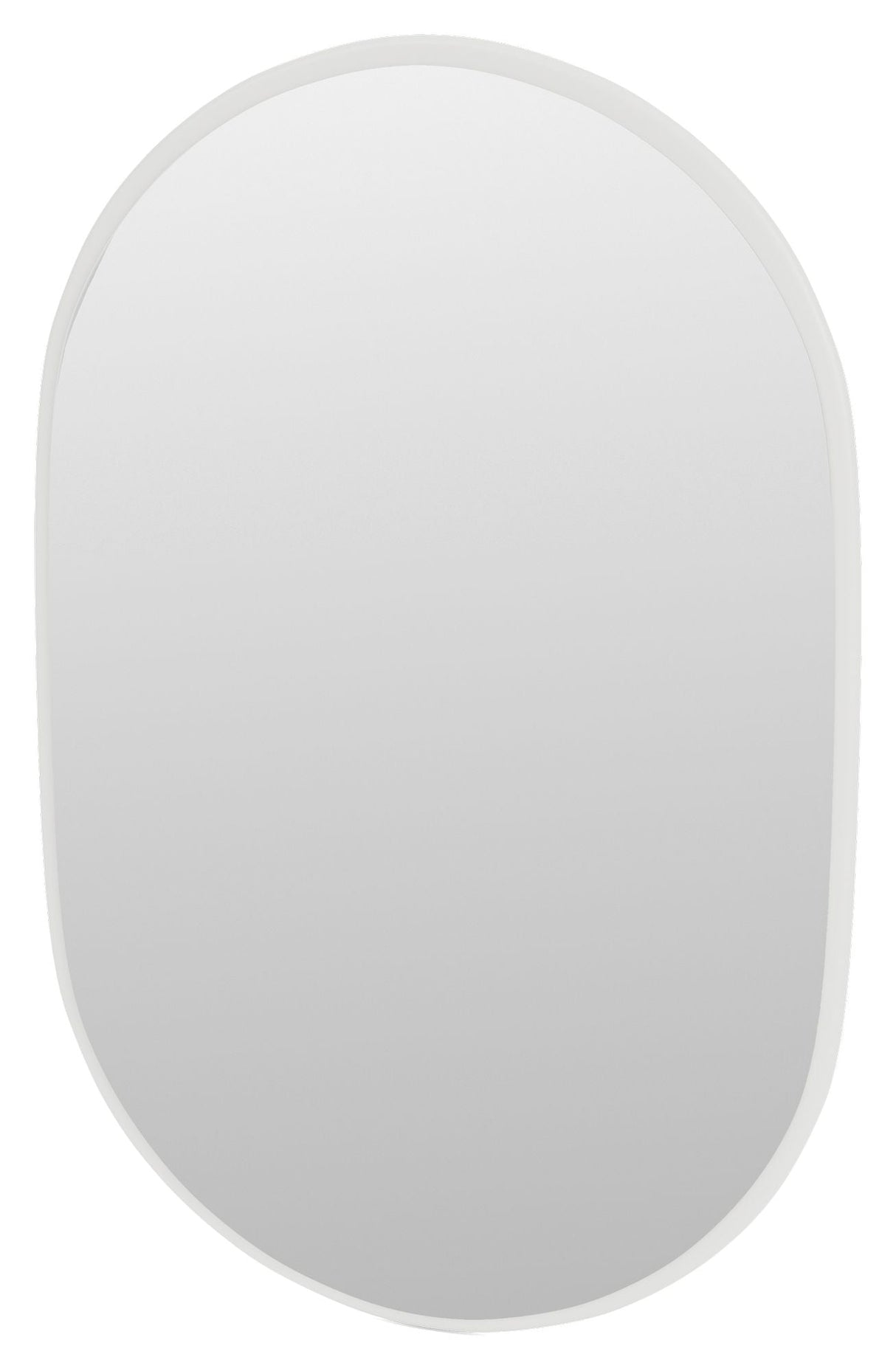 LOOK Oval mirror, 01-White