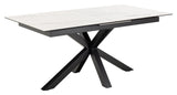 Heaven, dining table 168/210cm - white